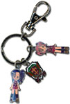 Negima Setsuna & Makie Metal Keychain