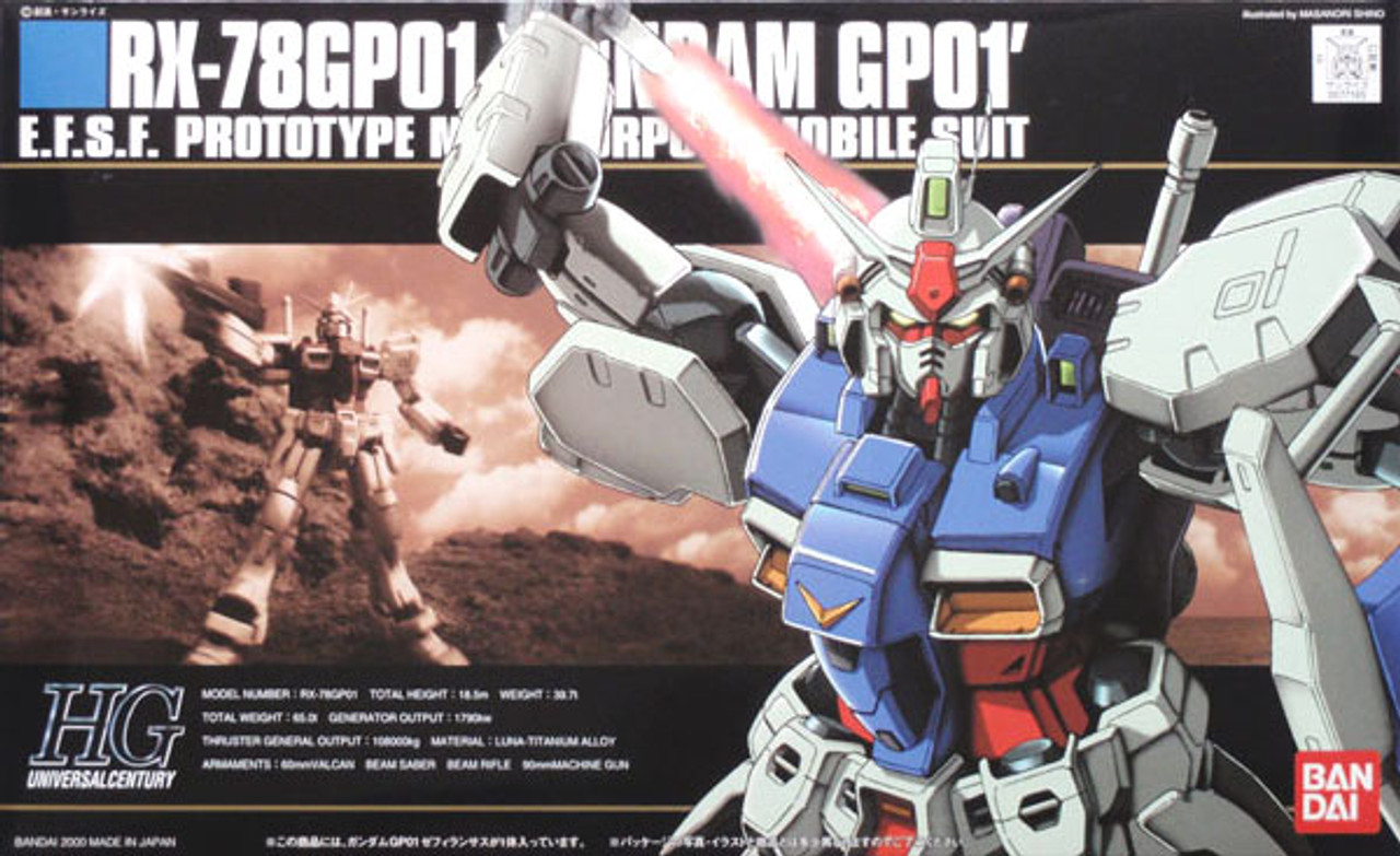 1/144 HGUC RX-78GP01 Gundam GP01