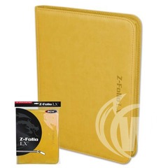 BCW Z-Folio LX 9 Pocket Binder - Yellow