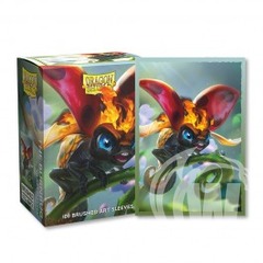 Dragon Shield Standard 100 Count Brushed Art - The Burnbug