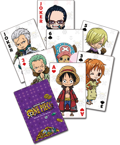 One Piece Group Playing Cards