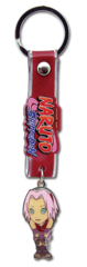 Naruto Shippuden Sakura Metal Anime Keychain