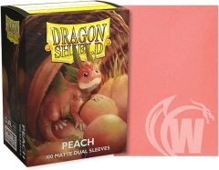Dragon Shield Standard 100 Count Dual Matte - Peach