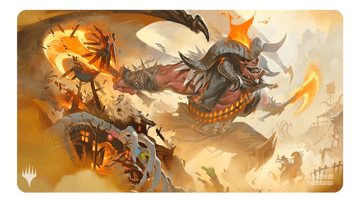 MTG Playmat - Rakdos, the Muscle