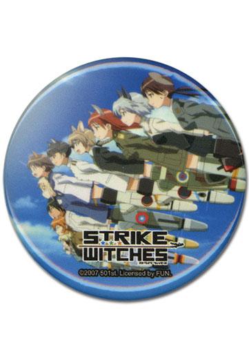 Strike Witches Crew Button