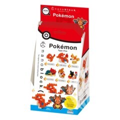 Kawada Nanoblock Mini Pokemon Fire Type 1