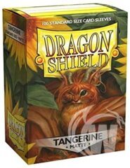 Dragon Shield Standard 100 Count Matte - Tangerine