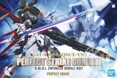 PG 1/60 GAT-X105+AQM/E-YM1 O.M.N.I. ENFORCER MOBILE SUIT PERFECT STRIKE GUNDAM (GUNDAM SEED HD REMASTER)