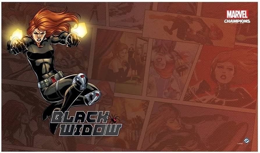Black Widow Playmat