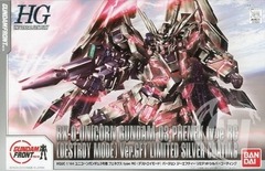 HGUC Gundam Unicorn RX-0 Unicorn Gundam 03 Phenex Type RC (Destroy Mode) Ver.GFT Silver