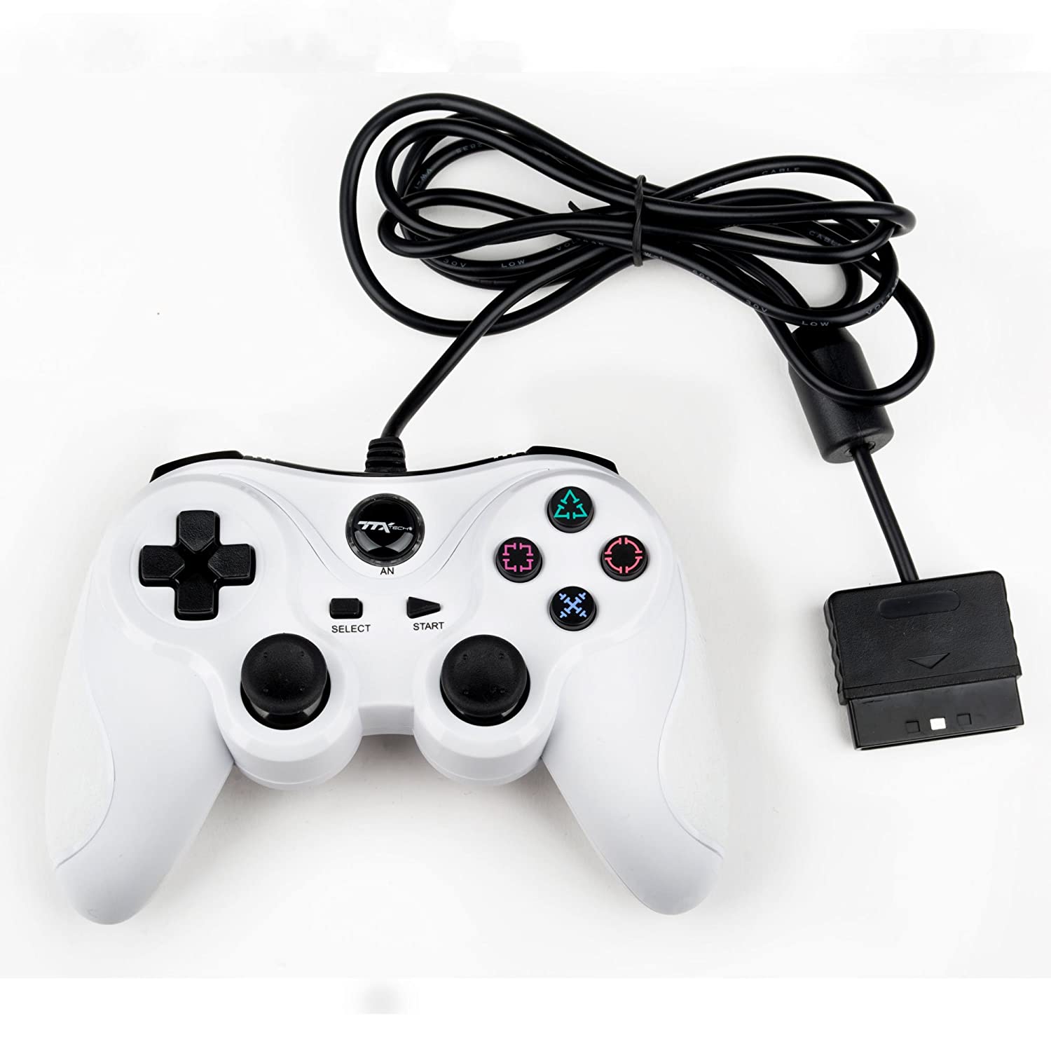 PS2 Controller - 3rd Party - White