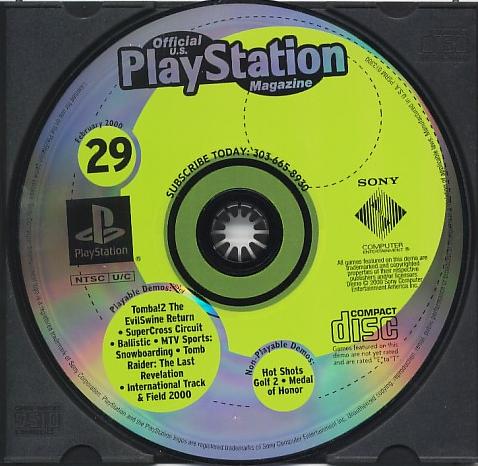Official U.S. Playstation Magazine Issue 29