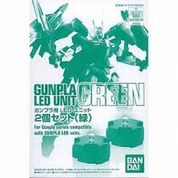 GUNPLA LED UNIT GREEN - GUNDAM 00