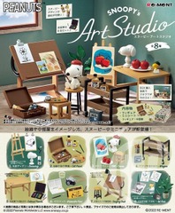 Re-ment Peanuts Snoopy's Art Studio
