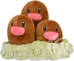 Pokemon Center Original Plush Pokemon Fit Dugtrio