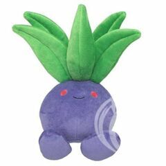 Sanei Pokemon All Star Series Oddish Stuffed Plush, 7