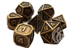 Dwarven Forged Dice - Ancient Gold