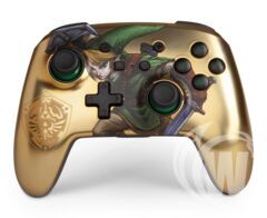 PowerA - Enhanced Wireless Controller for Nintendo Switch - Link Gold