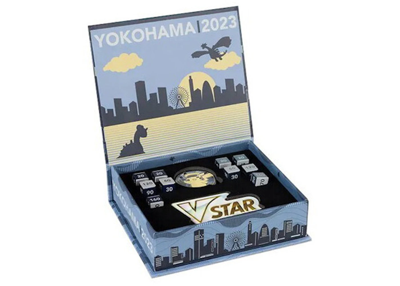 Pokemon Worlds Dice 2023 - Pikachu Blue