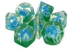 Animal Kingdom Dice - Turtle Blue with Green
