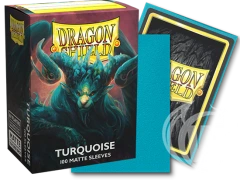 Dragon Shield Standard 100 Count Matte - Turquoise