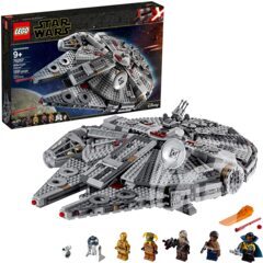 LEGO Star Wars: The Rise of Skywalker Millennium Falcon 75257 Starship Model Building Kit and Minifigures