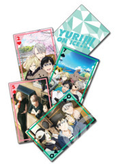 Yuri on Ice Magazine Group Playing Cards