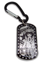 Listen To Me Girls Sora Dog Tag Keychain