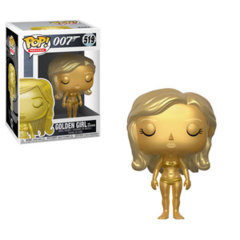 Funko POP Movies Vinyl Figure James Bond 007 - Golden Girl 519 - from Goldfinger