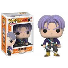 Funko POP Animation Vinyl Figure Dragon Ball Z Trunks 107