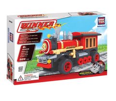 BricTek - RC Action - IR Remote Control Locomotive Train - 6+