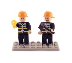 BricTek - Figurines - Fire Brigade Duo - Ages 4+