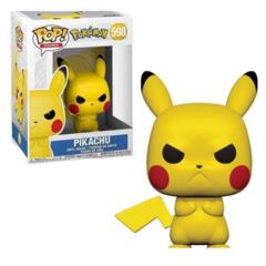 Funko POP Games Vinyl Figure Pokemon - Pikachu (Angry) 598