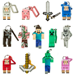 Large Minecraft Figures (Clip On Hangers and Constructions)