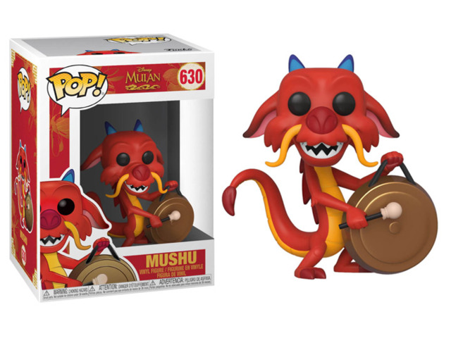 Funko POP Vinyl Figure Muan - Mushu With Gong 630