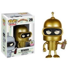 Funko POP Vinyl Figure Animation Futurama - Bender (Gold) 29 - EXCLUSIVE