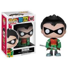 Funko POP Vinyl Figure Teen Titans Go! Robin 107 - VAULTED