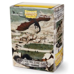 Dragon Shield Sleeves: Art Classic Hunters in the Snow (Box Of 100) - Limited Edition