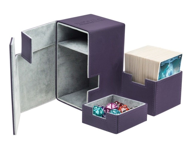 Ultimate Guard FLIP'n'TRAY DECK CASE 100+ - Purple
