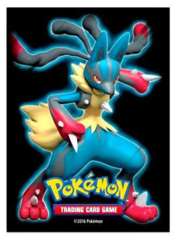 POKEMON CARD SLEEVES - MEGA LUCARIO