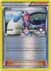 Skyla - 134/149 - Promotional - Mirror Holo Pokemon League Chespin Season 2013