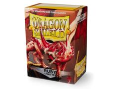 Dragon Shield Card Sleeves Box of 100 in Matte Ruby