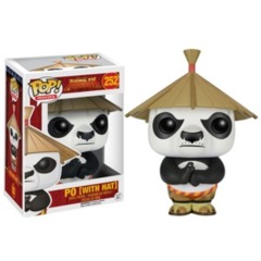 Funko POP Vinyl Figure Movies Dreamworks Kung Fu Panda - Po (with Hat) 252