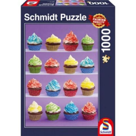 Schmidt Spiele Puzzles Puzzle: 1000 Cupcake Delight