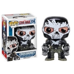 Funko POP Vinyl Bobble-Head Figure Marvel Captain America Civil War - Crossbones 134 - VAULTED