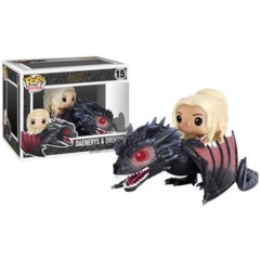 Funko POP Rides Vinyl Figure Game of Thrones Daenerys & Drogon 15