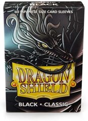 Dragon Shield Sleeves: Japanese Classic Black (Box Of 60)