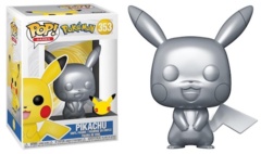 Funko POP Games Vinyl Figure Pokemon - Pikachu (Metal) 353