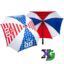 Umbrella Square - Dynamic Discs - Red/White/Blue