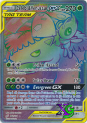 Celebi&Venusaur -GX - 182/181 - Secret Rare
